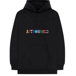 Travis Scott Astroworld Logo Hoodie Mens Size Medium